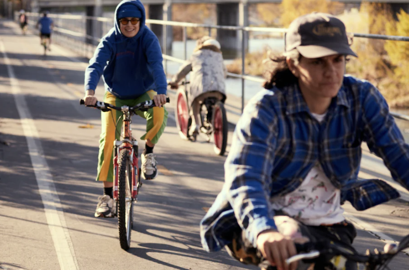 Bike riders