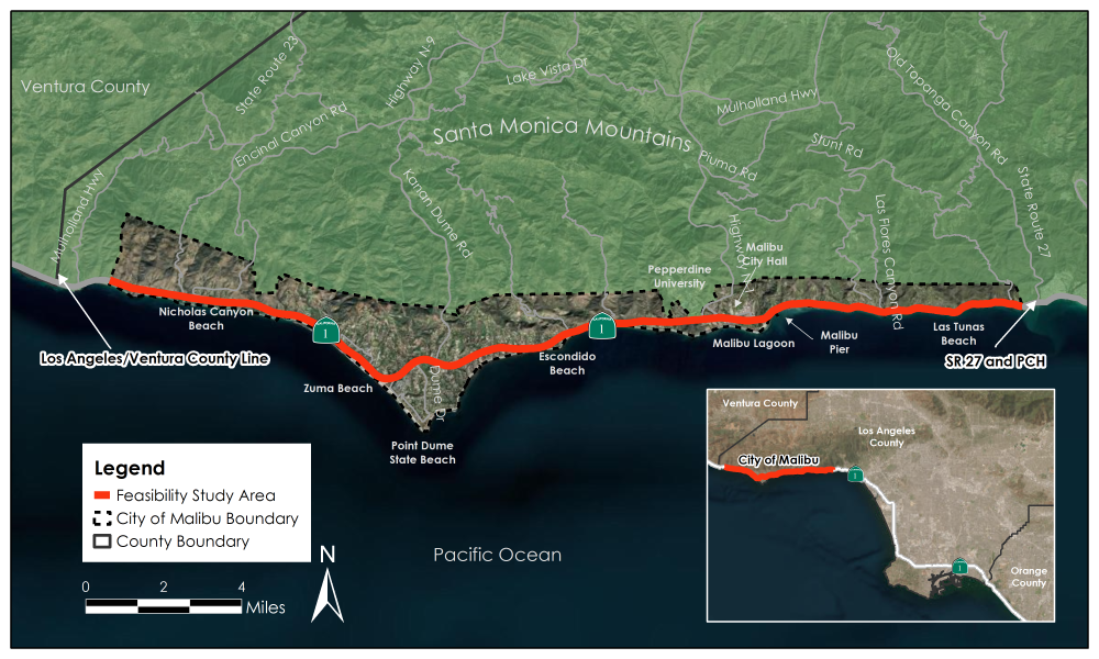 Pacific Coast Highway Map