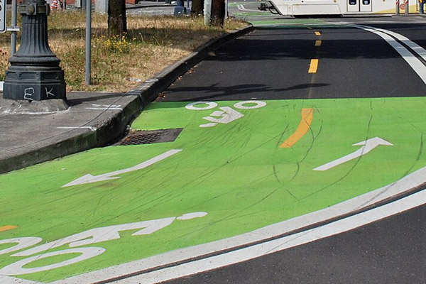 Green Bike Lane