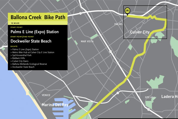 Ballona Creek Bike Path