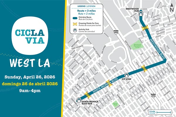 Ciclavia Map