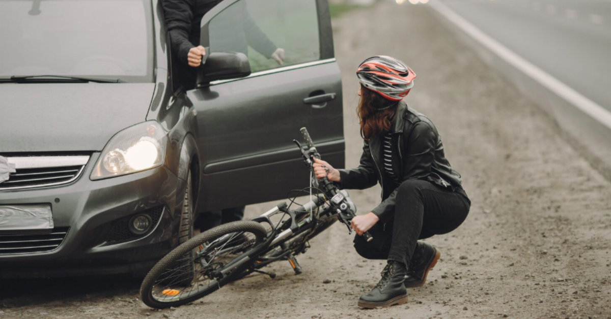 bicycle dooring accident California