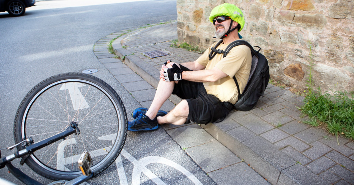 bicycle lane accident in California
