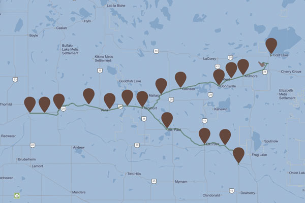 Rail Trails Map