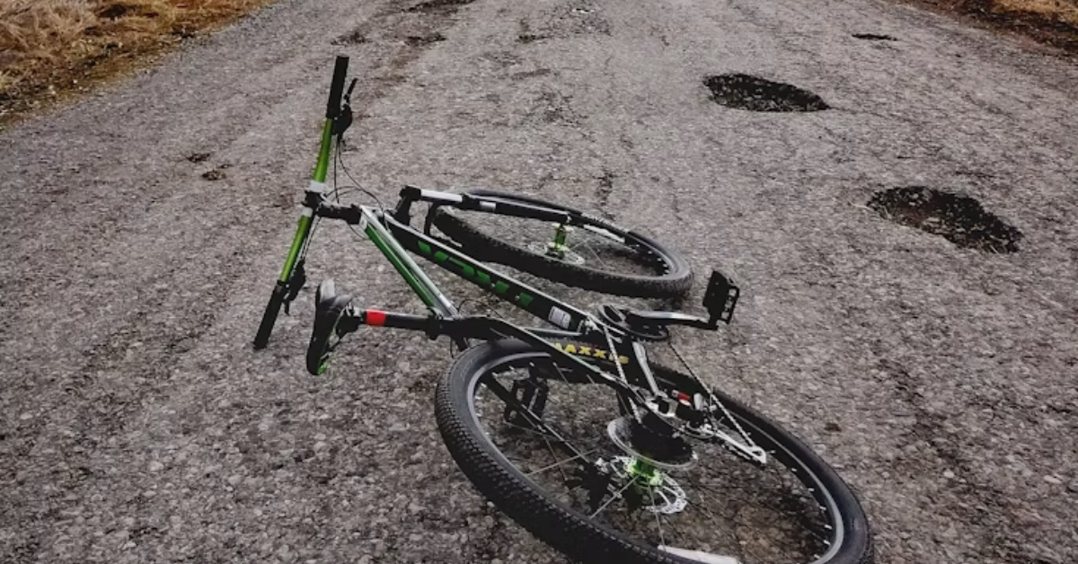 pothole bicycle accident California